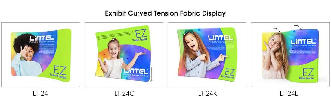 10ft*8ft Curved Tension Fabric Display LT-24K details