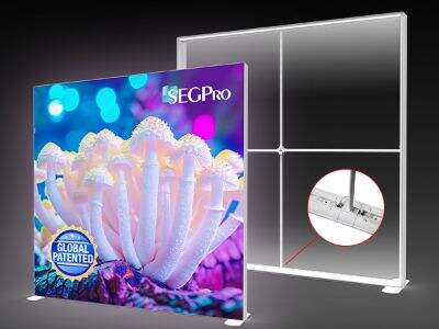 Christmas Stocking Up - Advertising SEGPRO Light Box Display