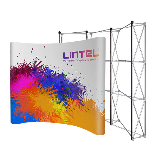 Transformer din stand ved messer med dynamiske pop-up displays