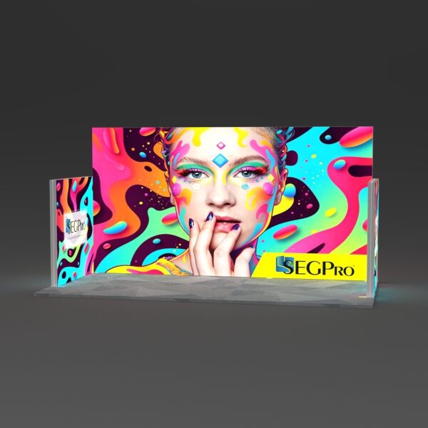 Transforme qualquer sala em uma galeria de arte iluminada com a Caixa de Luz Sego.