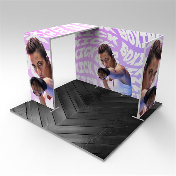 Stand Out in Crowded Spaces with the Easy-to-Install Portable Flextile Display