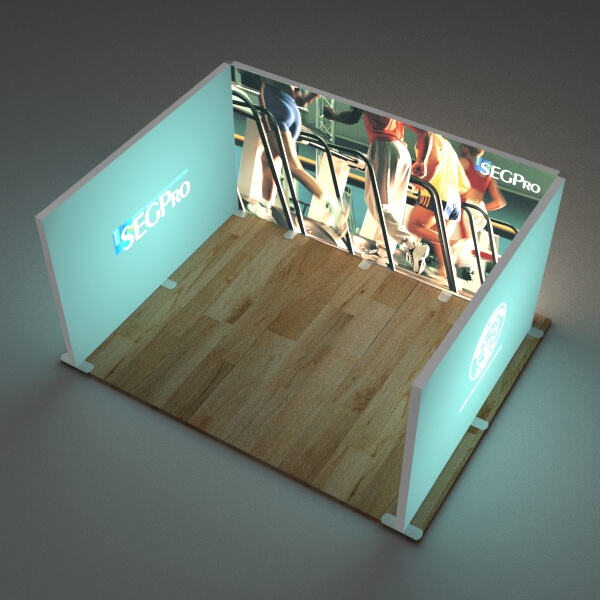 Make a Lasting Impression with a Dynamic and Versatile Light Box Exhibition Stand".