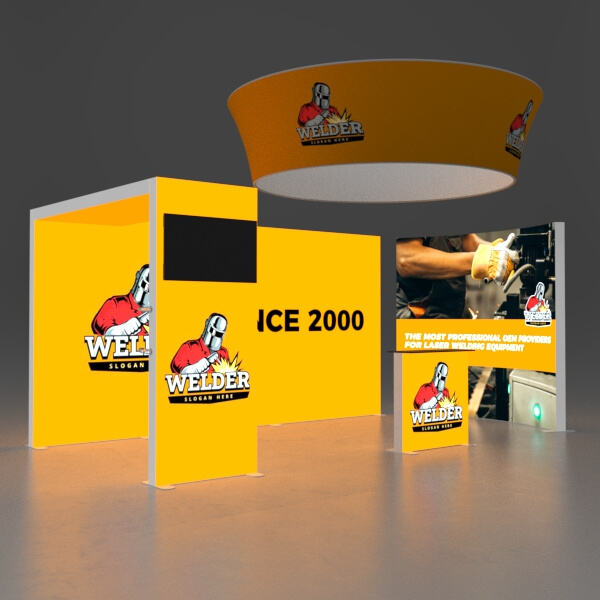 Shine Bright with a Backlit Trade Show Display