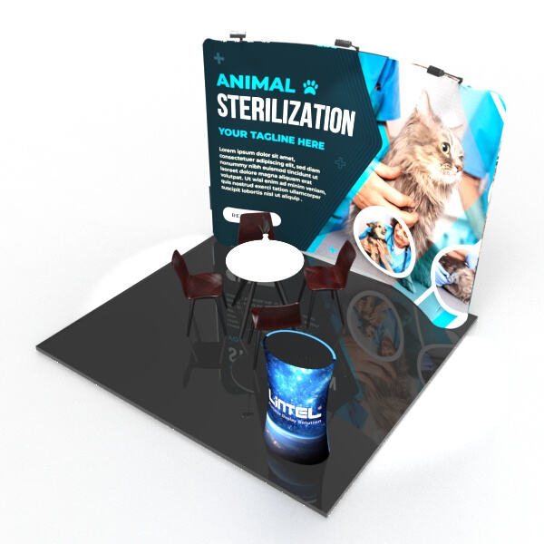 Transform Your Booth with a Unique and Memorable Trade Show Backdrop