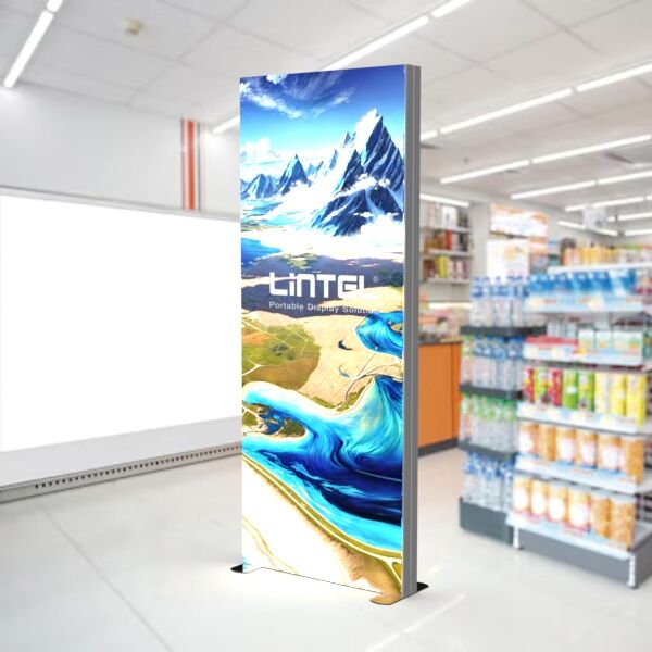 Eräänny messuilla kirkkailla ja huomiota herättävillä näytöillä