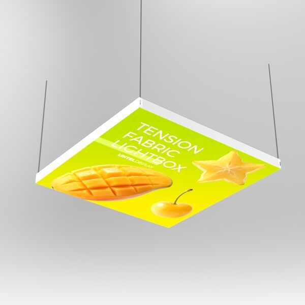 Illuminate your graphics and messaging with our innovative tension fabric lightboxes