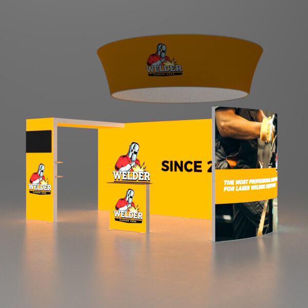 Light Up Your Booth with a Backlit Trade Show Display