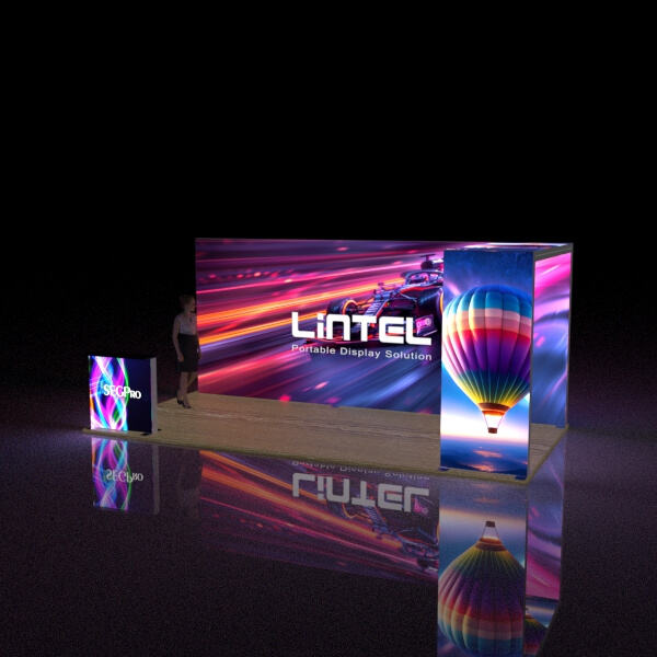 Baguhin ang Iyong Disenyo ng Booth Gamit ang Backlit na Modular na Display