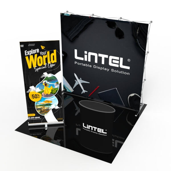 Captivate Your Audience with Vibrant Trade Show Pop Up Banners