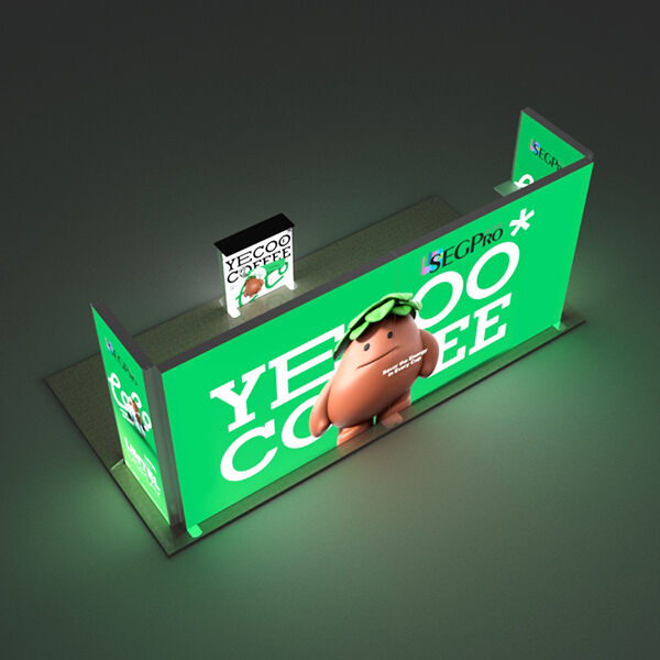 Spotlight Your Business" - A Lightbox Exhibition Stand Display