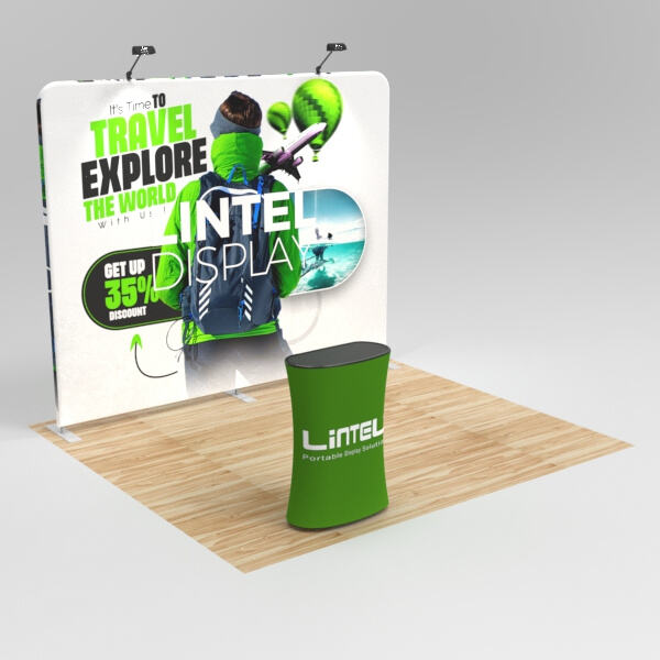 Maximize your marketing impact with a professionally designed trade show table display