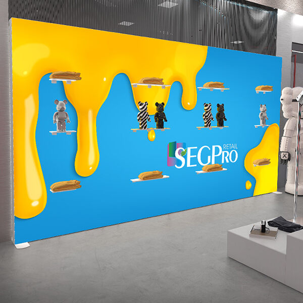 Transform Any Space with Portable and Customizable Fabric Light Box Displays