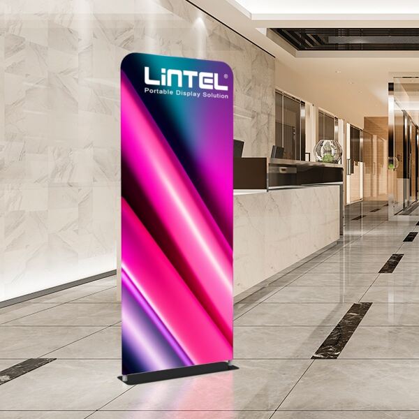 Durable and Versatile Tension Fabric Stands Ideal for Retail and Hospitality Spaces