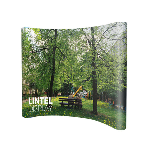 Interagissez avec votre public grâce à un stand courbé dynamique