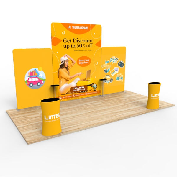Elevate your exhibit with portable display solutions