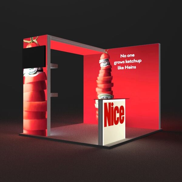 Lightbox Stands for Security