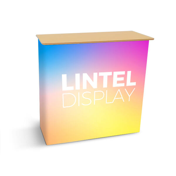 Upgrade your pop up shop game with our stylish and functional pop up shop counter.