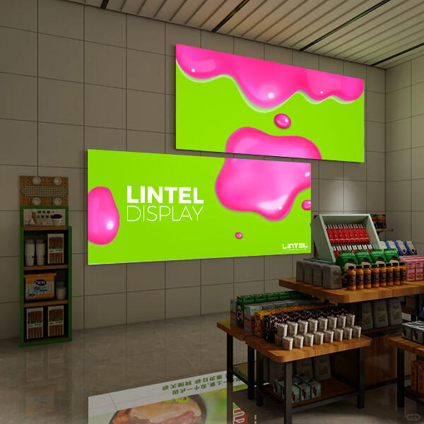 Create a captivating retail environment with our sleek and modern light box designs