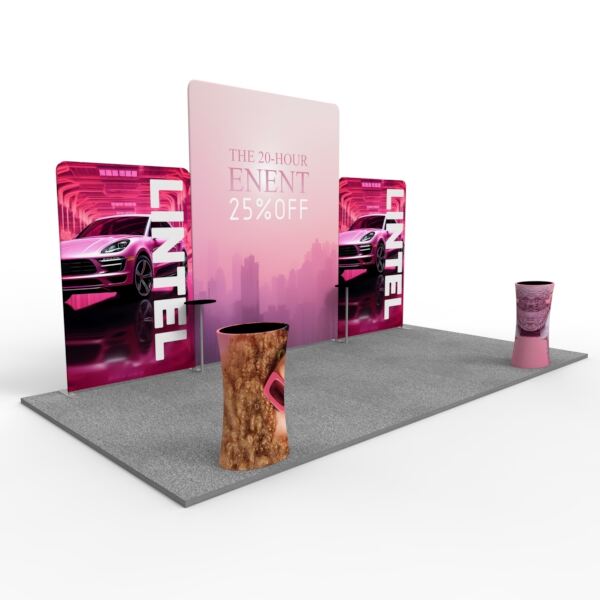 Elevate your booth with our trade show display kits