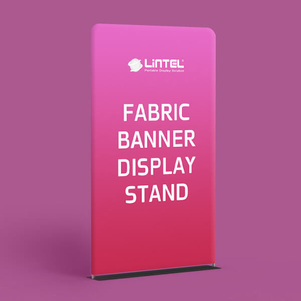 Haltbarer Stoffbanner-Display-Stand für Innen- und Außenevents