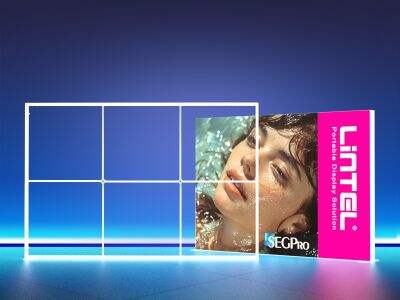 L'avenir des expositions durables : L'essor des systèmes modulaires de caissons lumineux en tissu