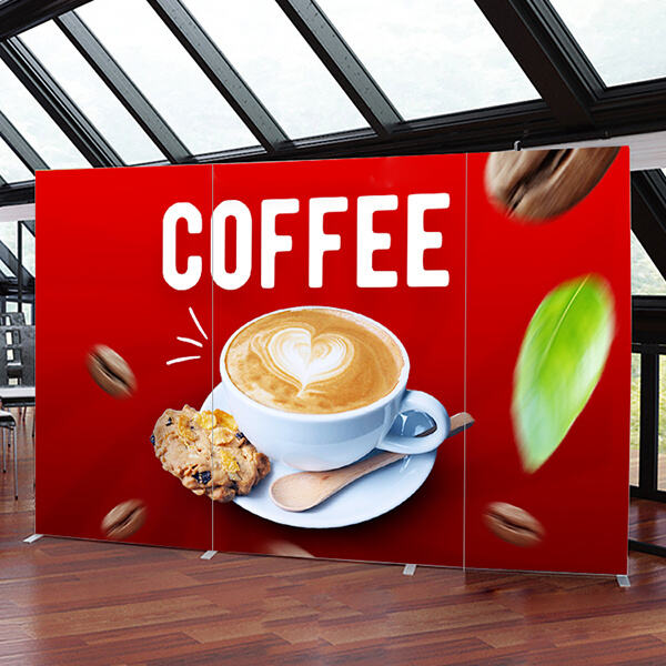 Professional and sleek design with Flextile Pop up Displays