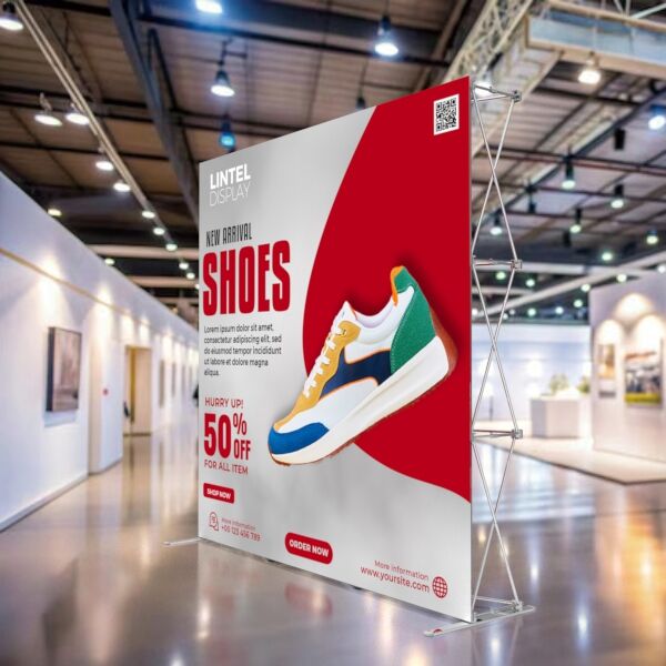 Portable Advertising Solutions with Pop Up Banners