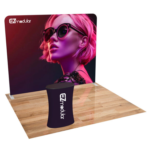 Maximize seu espaço de exposição com nossas soluções de kit de estande 10x10