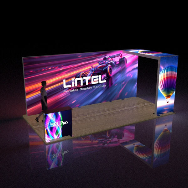 Makakuha ng Atenyon Gamit ang Backlit na Graphics at LED Panels