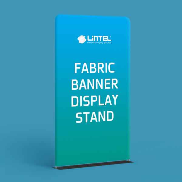 Leichtes und tragbares Stoffbanner-Stand für unterwegs Marketing