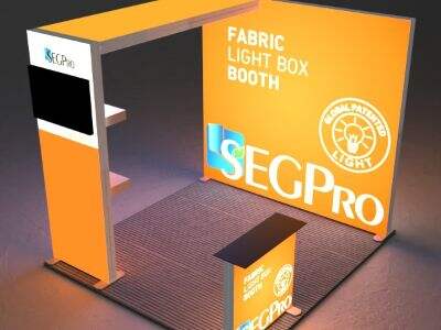 Principales ventajas de utilizar un stand con caja iluminada en ferias comerciales