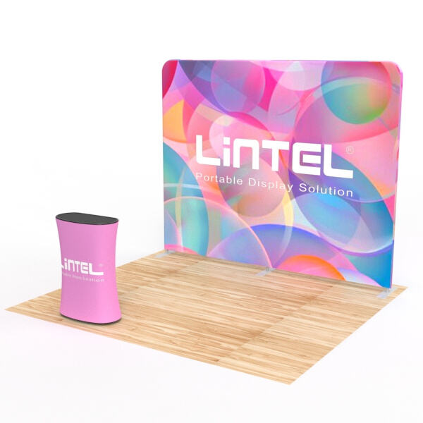 Make a lasting impression with a professionally designed booth display stand