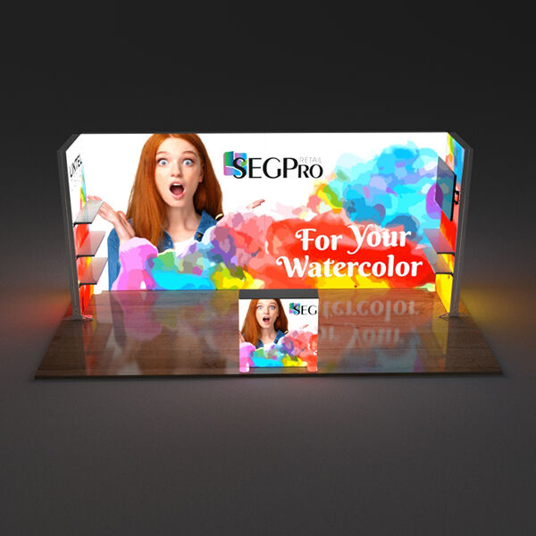 Enhance your visuals with a sleek light box display