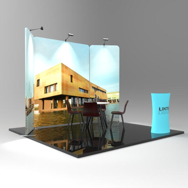 Create a professional and polished look with banner stands for trade show displays