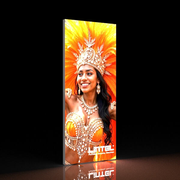 Gawing Naaalala ang Iyong Advertisement sa Backlit SEG Floor Standing Light Boxes