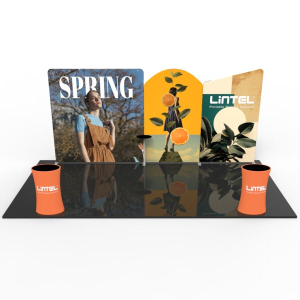 How to create a portable booth that can adapt to various events.