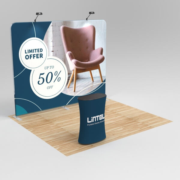 Make a Lasting Impression with a High-Quality Fabric Backdrop