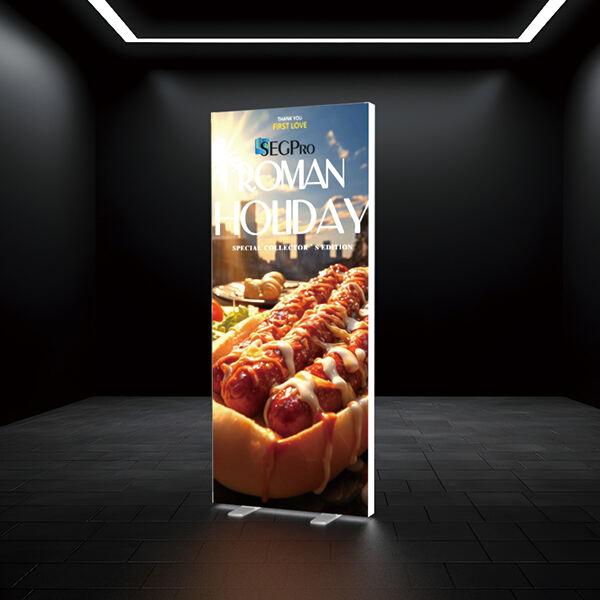 Shine a Light on Your Promotions with Our LED Light Box Stand!