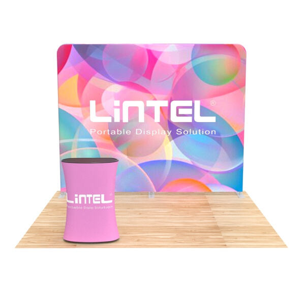 Increase foot traffic and engagement with a unique booth display stand