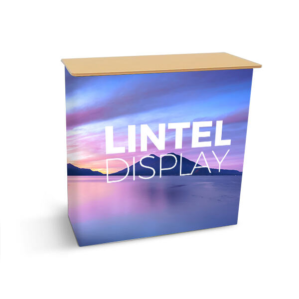 Transform any space into a selling environment with a portable pop-up counter