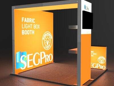 대형 이벤트 디스플레이용 20mm 접이식 라이트 박스