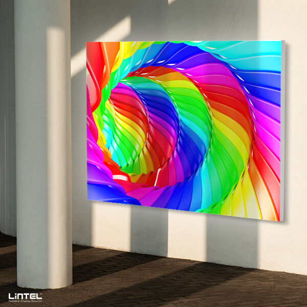 Enhance your business branding with our sleek and modern LED light box for wall moun