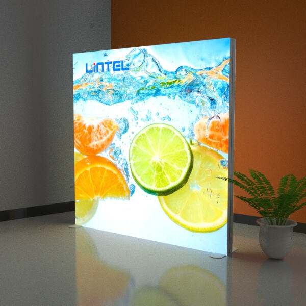 バックライト付きファブリックライトボックスで顧客体験を向上させよう