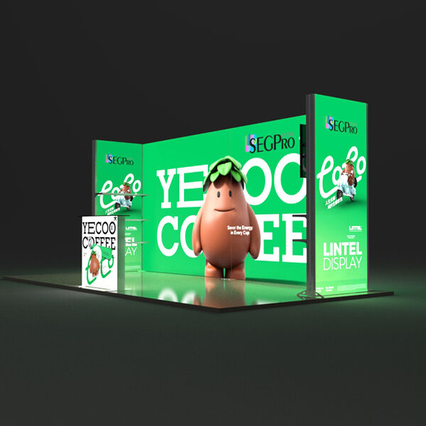 Light Up Your Next Event" - Showcase your brand like never before with a lightbox exhibition stand.