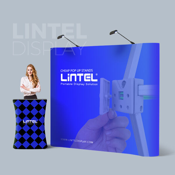 Få oppmerksomhet med de attraktive grafikkalternativene for 2x2 pop-up disken