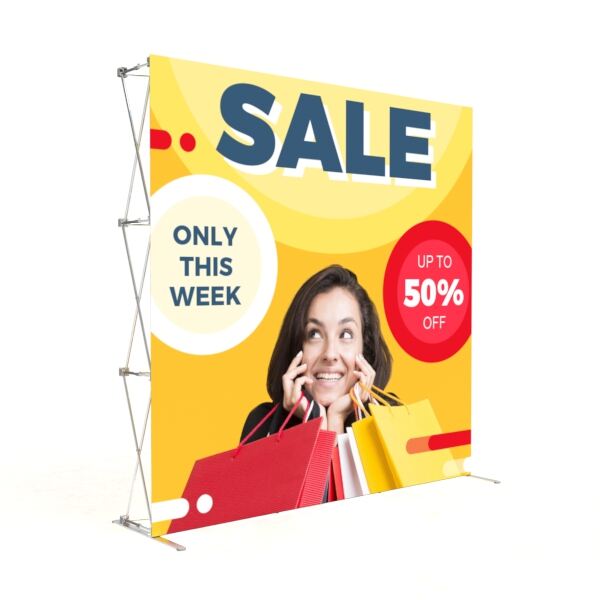 Skil dig ud på messer, konferencer og detailbutikker.