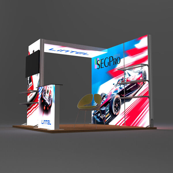 Create ambiance and showcase your brand with light box displays.
