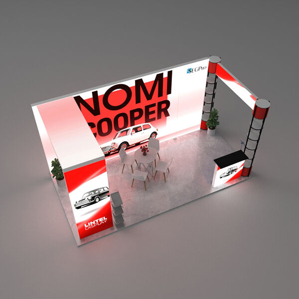 Brighten up your exhibit with a customized light box design