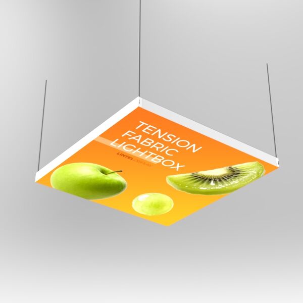 Elevate your retail space with our customizable tension fabric lightboxes