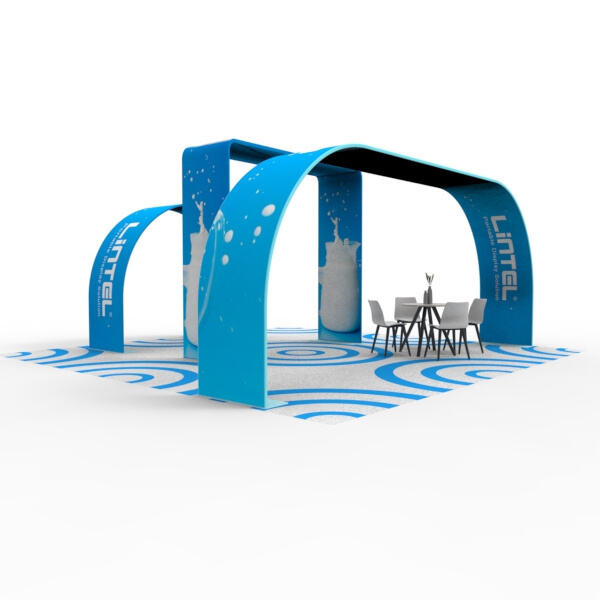 Effortlessly Set-Up and Take-Down Your Display with Tension Fabric Booths